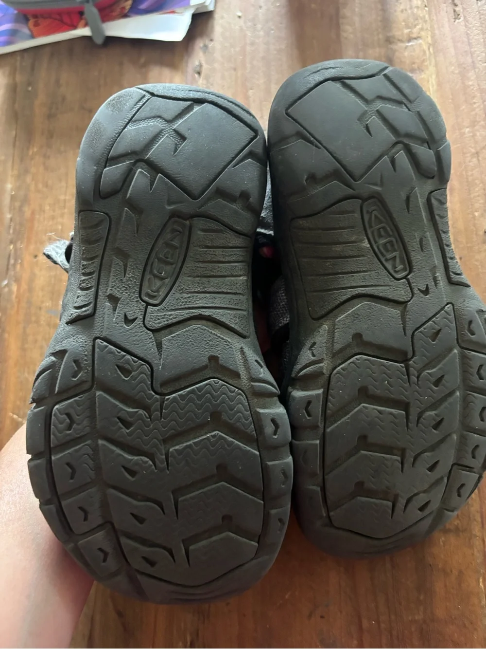 Teva Kids Gray and Orange Outdoor Sport Sandals